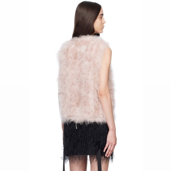 Club Monaco Violet Feather Vest NWT - Picture 5 of 6